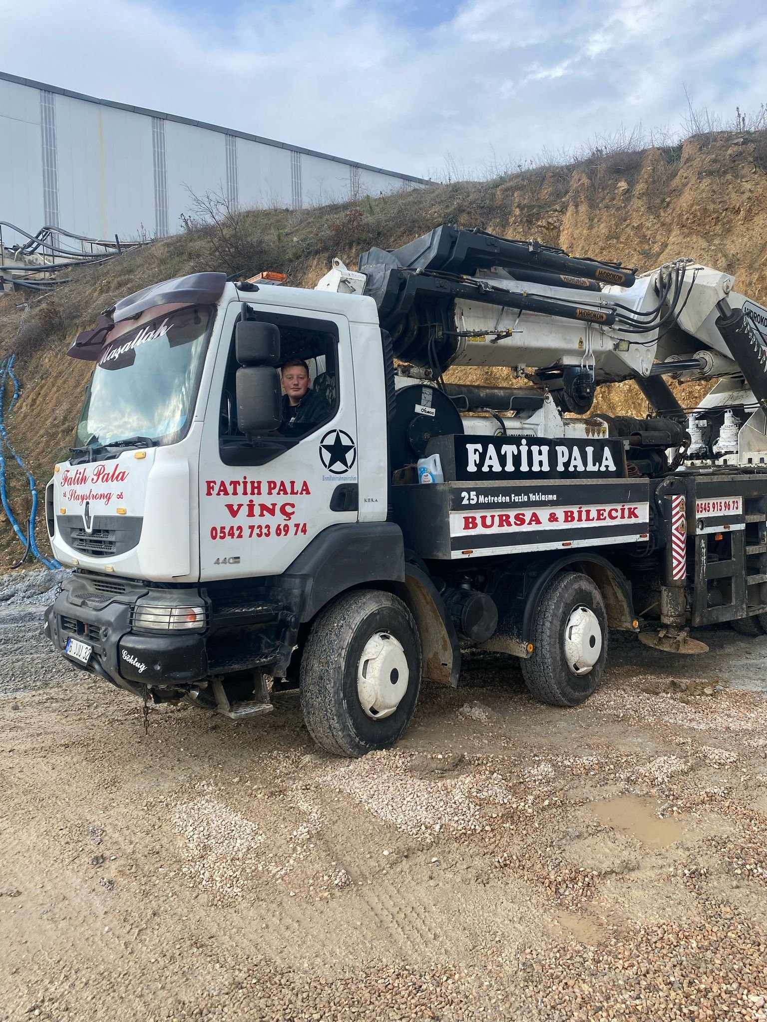 Bilecik te Vinç Kiralama Hizmetleri